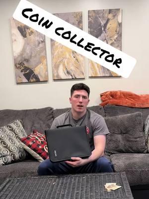 Coin collector binder #coincollecting #coincollection  #giftideas #moneyorganizer #billcollector #cointok 