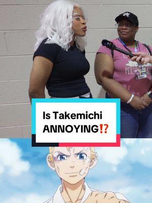 Is Takemichi ANNOYING⁉️ I understand this take 😂 Tokyo Revengers is filled with a lot of cool characters and Takemichi is not really one of them 😂  But it’s admirable that he keeps trying no matter what 👊 What do you think? 💭  Follow for more anime content ✨ • • • #anime #animetiktok #animefan #animeconvention #tokyorevengers #takemichi 