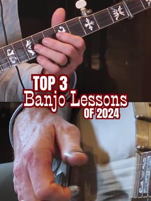 My top 3 banjo lessons of 2024! Check out these and many other banjo lessons which include detailed instructions, mp3s to play along to in different speeds, and the full banjo tabs only at BanjoBenClark.com!  - “Bill Cheatham - Munde Version” - “Intro to Backup Banjo Utility Rolls” - “It Is Well With My Soul” #banjo #banjoben #banjomusic #banjolessons #bluegrass 