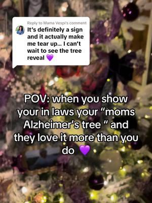 Replying to @Mama Vespi it’s just perfect #alzheimer #AlzheimerAwareness #purpletree #GodsWink #Mom #inlaws #Dementia #Goodwill @Goodwill Industries Intl. @Goodwill Official  #bricknjgoodwill #bricknj 