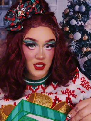 Omg my new favorite Christmas Sweater!!! ❤️🎄  #plussizebxrbie #makeuptransformation #christmasmakeup #christmascats 