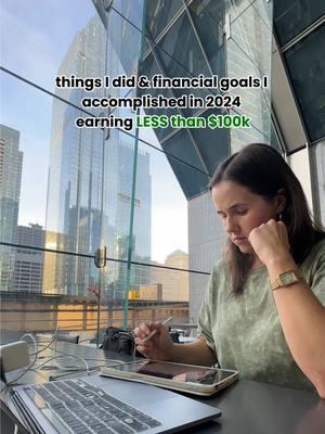 In 2024 I was able to do a LOT of the things that I love, while not necessarily being a high income earner. While earning more money is great (& I want to earn a lot more!!) it’s not always the solution to getting your financial $h!t together… 🫣 Since I began my personal finance journey in 2018, there is ONE habit that has remained consistent since day 1 & that is tracking my spending / creating a budget  While many people recoil in horror when they hear the word budget, I’ve always seen it as a tool to be in control of my money, and an opportunity to align my spending with my values! 💸 Creating a budget is a key to developing a roadmap towards your financial goals & getting crystal clear about what your values are. A budget is an opportunity to give yourself permission to prioritize and spend money on the things you love! ✨ While of course I want to earn more money, and I want YOU to earn more money.. let this be your reminder that you can still live a life you love now, when you’re intentional with the money you have TODAY 💗 snag my budget template at the link in my bio 🫶🏼 #budget #budgettemplates #budgetingisfun #budgettingtips #financialgoalsetting #moneygoals #personalfinance #keynotespeaker #financialeducation #financialeducator