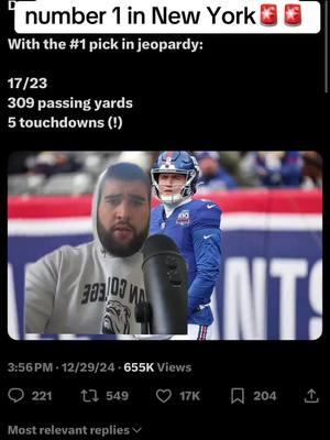 You can’t make it up #newyorkcity #newyorker #newyork #newyorkgiants #giantsfootball #giants #drewlock #nabers #nfl #nflfootball #NFLPlayoffs #football #nfldraft #shadeursanders #tanking #nfltank #foryoupage #fyp #fypシ #fup #trending #viralvideo #fyeeeeeeeeeepppppp #foru 