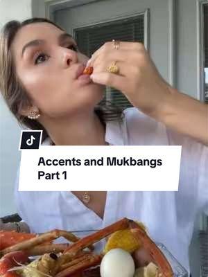 Accents and Mukbangs, a new series… #kingcrab #eatwithme #mukbang #seafoodmukbang #eatlunchwithme #seafoodboil #nola #neworleans #snowcrab #foodietiktok #fyp 