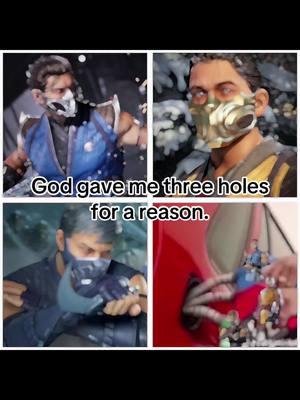 I can take all 3. Not in a fight. (Bi-Han kinda scares me but that just makes him hotter) #tomasvrbada #smoke #bihan #subzero #scorpion #kailiang #mk #mortalkombat #mk1 #mortalkombat1 