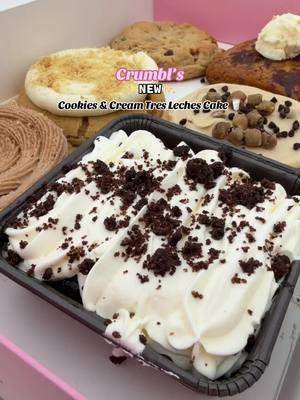 @Crumbl ✨NEW✨ COOKIES & CREAM TRES LECHES CAKE 🥛 review!!! 👉 full review already up on my page! ___ #cookiesandcream #cookiesncream #chocolatecake #chocolatetresleches #tresleches #treslechescake #newcrumbl #crumblcookies #crumbl #crumblreview #crumbltiktok #crumbltasteweekly #crumblcookiesoftheweek #crumblcookie #crumblesqueen🥰💝 #crumblflavors #crumblcookiesmn #crumblcookiesreview #crumbltaste #crumblcookieflavors #cookiereview #cookies #cookiesoftiktok #crumblecookie #crumblecookiereview #crumblecookies #crumblrun #cookierun #muckbang #muckbangeatingshow #foodreview #reviews #honestreview #honestcrumblreview 