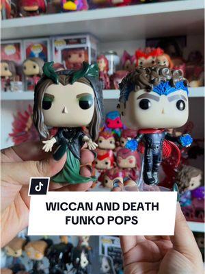 finally got my wiccan and death funko pops from agatha all along!! i’m SOOOO excited for these! wiccan is definitely in my top 5 fav pops of this year! will you be adding these to your collection? @OriginalFunko @Marvel Entertainment @Shoepool  #funko #funkopops #funkopop #funkocollector #funkotiktok #marvel #agathaallalong #wiccan #billymaximoff #ladydeath #unboxing 