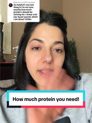 Replying to @cc.tv.23 this is how I set my lean & strong client’s protein goals! Drop “PROTEIN” if you want me to review your protein intake 🫶 #protein #proteingoal #highprotein #highproteinmeals #leanbody 