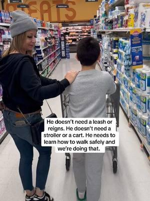 One is with shoulder method and one is without. I just started doing the shoulder method while at the pumpkin patch and it worked. I apply a little pressure and help guide him but still let him have the control. It really helps. We’re doing all this bc solo would typically ride in a cart or stroller bc he elopes so we’re practicing walking safely in stores. Maybe this will help others. #soloasd #autism #autistic #solo #change #challenge #elope #shopping #autismawareness #shop @Kroger 