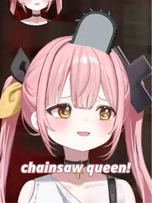 Chainsaw Queen ❌ #vshojo #pekeispeak #japan #vtuber #japanese #residentevil #horror #twitchstreamer 