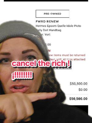 Iam actually speechless for once. Cancel the rich! #lonefreewolfe #cancelculture #cancelled #eattherich #richlife #richpeople #purse #pursetok 