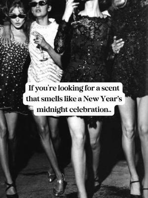 A scent to wear to your glittery NYE party ✨🥂 #noteworthy #noteworthyscents #perfumetok #nye #newyearseve #perfume #fragrance 