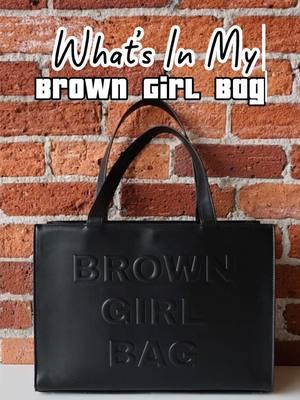 This bag wears many hats in my life! There’s something about a structured shopping bag that I can’t get enough of. Mom life edition next?!  What’s in your #browngirlbag? You don’t have one yet?!? Well run and grab yours and use my code Bgb24 for a discount on your purchase! 🫶🏽 @Just Melanin Luxury Company  #whatsinmybag #luxurybags #shoppingbag #purseorganization #whatsinmypurse 