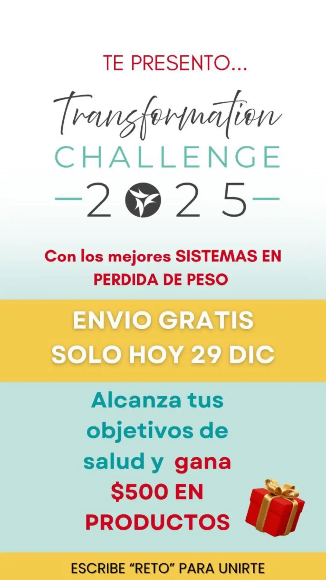 😍🎉Acabamos de lanzar el 𝗧𝗥𝗔𝗡𝗦𝗙𝗢𝗥𝗠𝗔𝗧𝗜𝗢𝗡 𝗖𝗛𝗔𝗟𝗟𝗘𝗡𝗚𝗘 𝟮𝟬𝟮𝟱   con nuestro sistema estrella de pérdida de peso: -30-DAY DROP SYSTEM-. 🔥 Este es el momento de transformar tu cuerpo, cuidar tu salud y empezar el año sintiéndote más increíble que nunca.   ¿Qué incluye? : •🍎 SKNY Gummies: Ayudan a reducir grasa abdominal, controlar el apetito y mejorar tu salud metabólica.   •🔥 SLMR: Regula las hormonas del hambre, disminuye la ansiedad de comer y te ayuda a mantener el control en cada comida.   •⚡ BRN+: Activa tu metabolismo, quema grasa almacenada como energía y evita que acumules nueva grasa, todo respaldado por estudios clínicos.   •🌿 FLAT: Mejora la digestión, elimina toxinas acumuladas y reduce la inflamación y retención de líquidos para sentirte más ligera.   Además, recibirás:   ✅ Un descuentazo del 50% para aprovecharlo al máximo.   ✅ Guía de alimentación personalizada para potenciar tus resultados.   ✅ La oportunidad de ganar 💰500 DOLARES en productos GRATIS al compartir tus resultados al final del reto! ✨️😍Es tu oportunidad perfecta para empezar el 2025 con salud, energía y una transformación real. No lo pienses más, yo estaré contigo en cada paso de este proceso. ✨️🔥 📨Escríbeme y juntas lo hacemos realidad.  TE VAS A ENAMORAR DE TUS RESULTADOS!😉  𝘊𝘰𝘮𝘦𝘯𝘵𝘢 : "𝗠𝗲 𝘂𝗻𝗼" . . . #TransformationChallenge #30DayDrop #NuevoAñoNuevaYo #SaludYBienestar #perdidadepesosaludable