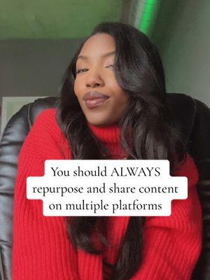 Let this be a reminder to save your content and share on other platforms 😌😌  I go more in depth in my recent video and I hope more creators start considering creating a content library with all of their created content in it 😊. #repurposingcontent #repurposecontent #contentstrategytips #tiktokbantips #contentcreatortip #shareyourcontent 