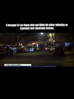 Two teens in Las Vegas are accused of killing their fathers on the same night in the same area, resulting in the tragic deaths of both fathers. #lasvegas #vegas #nevada #lasvegascrime #crime #father #children #juvenile #death #awareness 