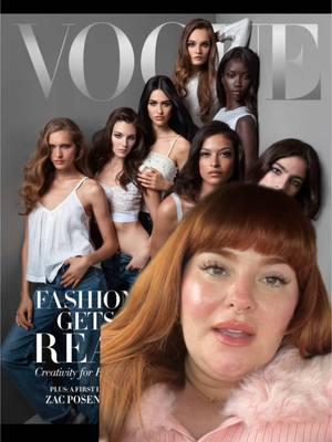 All I want for 2025 is diversity 🙏#greenscreen #vogue #americanvogue #diversity #inclusion #effyourbeautystandards #foryou #fyp 