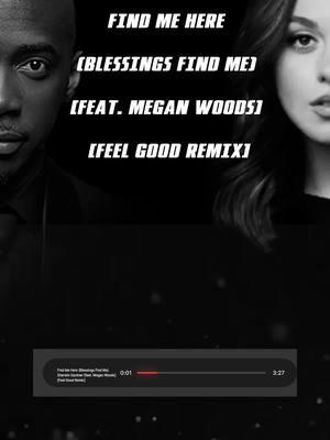 Sherwin Gardner - Find Me Here (Blessings Find Me) [feat. Megan Woods] [Feel Good Remix] 🎶✨ Can’t wait to share the full song with you this Friday! Big thank you to Megan for blessing the world with your incredible gift. 🙌 Don’t forget to like, share, and pre-save! Let’s spread the joy together! 🎉🙏 #FindMeHere #BlessingsFindMe #FeelGoodRemix #MeganWoods #NewMusicFriday #SpreadTheJoy #FaithAndMusic@Megan Woods 