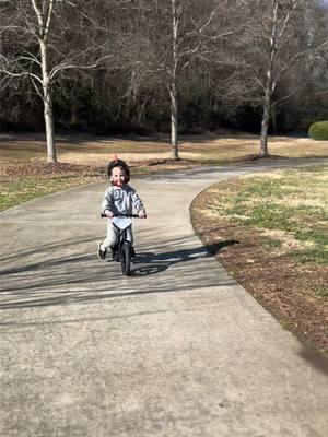 We’ve been loving our new @Kriddo balance bike! #balancebike #kriddo #toddlersoftiktok