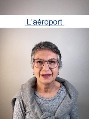 How to say "airport" in French! ✈️ 🇫🇷 #takemetoparis #learnfrench #frenchtutor #learnfrenchwithme #frenchlessons