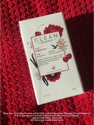 In love with @Clean Beauty Collective's Whipped Cherry scent!🍒 This fruity fragrance is perfect for a night out ❤️ now available at @sephora and cleanbeauty.com!   #CleanPartner #MyClean #CleanReserve #whippedcherry #cleanatsephora #fragrancetiktok #fragrancetok #viralperfume #perfumetiktok #perfumes #perfumetok #cherry 