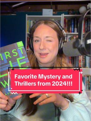 It’s here!!! My favorite mystery and thriller books from 2024 🥰 Spot any faves? #mysterybooks #thrillertok #thrillerbooks #suspensebooks #psychologicalthriller 