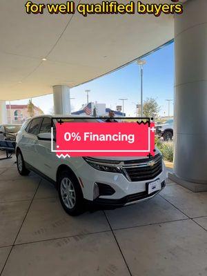 As low as 0% finance for well qualified buyers!  #fivestarchevrolet #carrollton #dallas #texas 