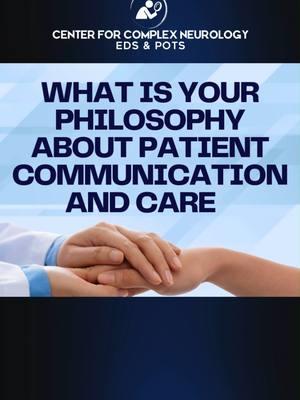 What is Your Philosophy About Patient Communication and Care? Check out this video to see Dr. Saperstein's answer. #complexneurology #phoenixarizona #posturalorthostatictachycardiasyndrome #ehlersdanlossyndrome #aboutus #chiarimalformation #cervicalcranialinstability #myastheniagravis