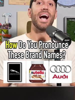 How Do You Pronounce These Brands?! Do You Agree? #fyp #brand #cars #speech #talk #world #debate 