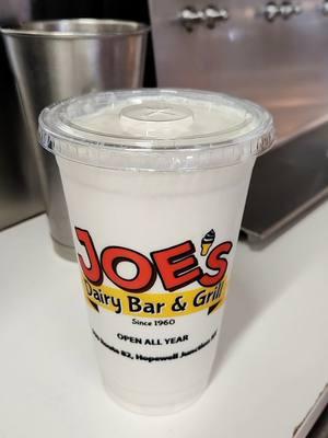 Vanilla Malt #vanilla #joesdairybarandgrill #joesdairybar #icecream #softserve #yum #malt #milkshake #shake