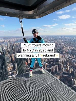 We're welcoming you with open arms. New York is your city now 🫴✨ #CityClimb #Edge #EdgeNYC #2025 #rebrand #newyorker #movetonyc #nyctiktok #nyclife #nycthingstodo #nycvlog