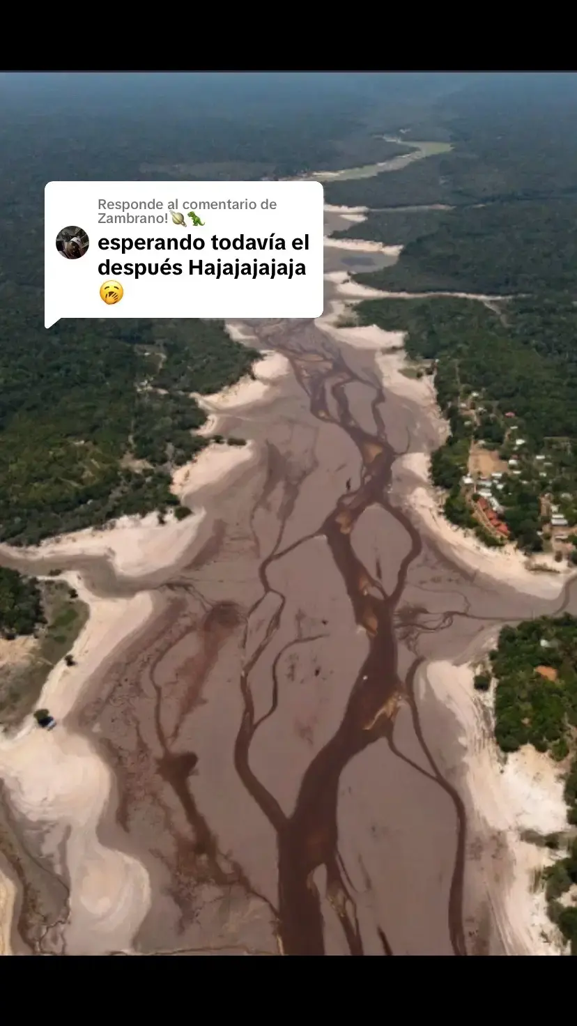 Respuesta a @Zambrano!🪐🦖 pero no vayan a llorar se los advertí #amazonas #sequia #calentamiento #fyp 