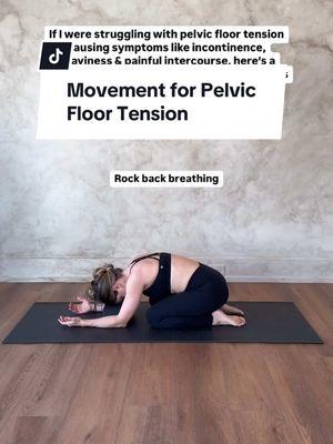 🛑 stop all of the kegels! No seriously, stop performing endless kegels without addressing your pelvic floor tension! As a pelvic floor physical therapist, a majority of the patients I have seen actually have underlying pelvic floor tension contributing to their pelvic floor symptoms. Now this doesn’t mean there wasn’t also some weakness in these patients, BUT you always have to address mobility before stability. Performing kegels with a tight pelvic floor will make your leakage, prolapse, constipation, etc. worse! In my Movement Through Pregnancy & Postpartum programs, we always start with mobility and breathwork to down train the pelvic floor prior to working on strength. And if you need a little extra pelvic floor release work, you can find additional mobility flows in these programs as well! Click the link in my bio to maintain your pelvic health and fitness through pregnancy, postpartum and beyond 🙌 #pregnancyworkout #pelvicfloorpt #pelvicfloorphysicaltherapy #pelvicfloordysfunction