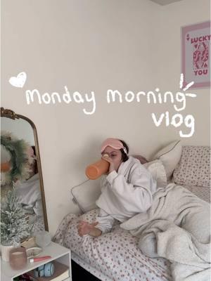 HAPPY MONDAY EVERYONE! 🫧⛅️✨ #morningroutine #morningvlogs #dailyroutinevlog #morninginmylife 