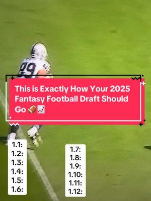 This is Exactly How Your 2025 Fantasy Football Draft Should Go, do you guys agree? #fantasyfootball #fantasyfootballdraft #bijanrobinson #jamarrchase #fyp 