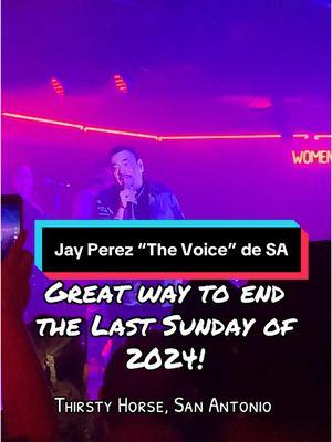 Jay Perez “the voice” de San Antonio 🔥🔥 #thirstyhorsesaloon #latinvibes #jayperezmusic #tejanomusic #latina #singlelife #oldschooltejanomusic #over50andfabulous 