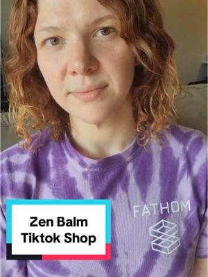 This Zen Balm is definitely a life changer! ##zenbalm##headacherelief##muscleaches##TikTokShop##beauty##beautyhacks##beautytips##tiktokshopfinds