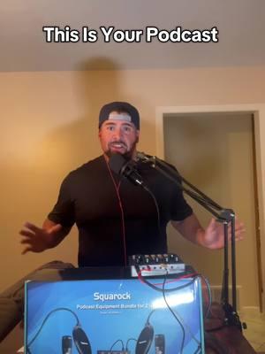 This is your podcast  #podcast #podcastequipment #contentcreator #contentcreation #mic #setup #streaming #streamers 