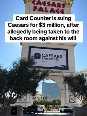 At least they didn’t “rough him up” 😂 @Caesars Rewards #vegaspaulycshow 