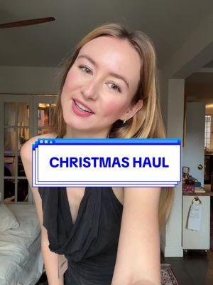 MY CHRISTMAS HAUL LOVE YOU SANTA! Wasn’t sure if I was going to film one but then I wanted to and so I did!!! Love watching these so much.  Brands mentioned: @Paloma Wool @rabanne @Piecework Puzzles @LoveThyBeast @🌸Susan Alexandra🎀 @Brinker + Eliza @Allina Liu @Lirika Matoshi @Mytheresa @Norma Kamali @BookNook @MoMA Design Store @haricotvertcharms  #christmashaul #pacorabanne 