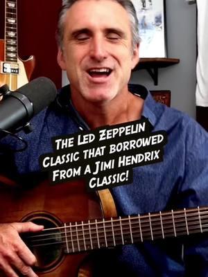 Thank you by Led Zeppelin borrowed its iconic opening lines from Jimi Hendrix. #guitarlesson #thankyou #ledzeppelin #12stringguitar 