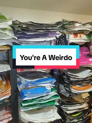 Call me what you want , I still make the most awesomeness reusable bags. #onefeedbag #reducereuserecycle #feedbags #reusablebags #gogreen #weirdo 