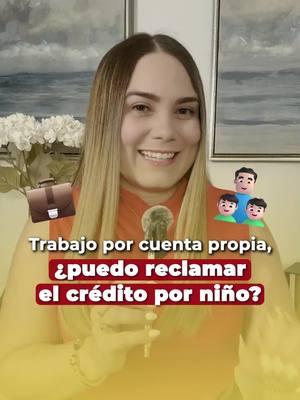 🤔 Trabajo por cuenta propia, ¿puedo reclamar el crédito por niño? 😉 Sé que te has realizado esta pregunta, pero para sacarte de dudas la respuesta es SI.  👉🏼Aquí la cosa es que es un poco diferente en cómo funciona, ya que cuando generas ingresos por servicios prestados o servicios profesionales el crédito por niño no es reembolsable si no que se aplica al pago de seguro social y medicare.  🧐 ¿Lo sabías? 💻 Recuerda que para llenar tus planillas estatales o federales de Puerto Rico o de Estados Unidos puedes entrar en llenamostuplanilla.com . . . . . . . . #contable #tucontable #tucontablepr #contablecercademi #planillas #planillasestatales #planillaestatal #planillasfederales #planillafederal #creditoporniño #planilladelivu #negocios #negociosenpr #negociosenpuertorico #negociospr #permisos #permisospr #permisosdenegocio #permisodeuso #permisosdeusopr #permisounico #permisounicopr #permisoscercademi #suri #llenamostuplanilla #dagmarit #contabilidadsinfiltro #contabilizatunegocio #creditosenior 