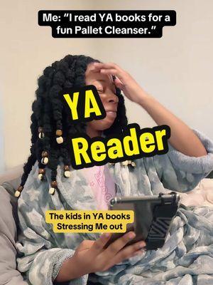 Cause these kids in these books really have you lookin at them sideways 😅 #blackafbooktoker #blackbooktok #yabooks #yabooktok 