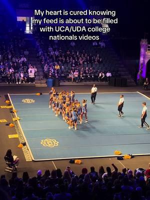 Best time of the year fr  #ucacollegenationals #udacollegenationals #uca #uda #moreheadstateuniversity #wagnersisters #lsutigergirls 