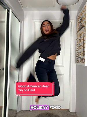 Love me a good pair of @Good American jeans #goodamerican #goodamericanpartner #tryonhaul #jeans #perfectjeans #denim 