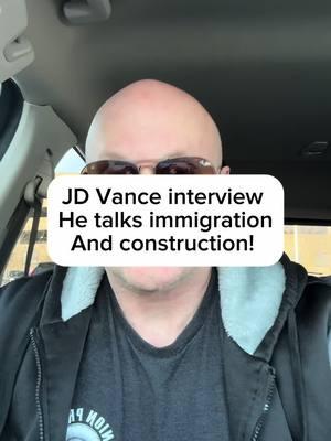 Listen to this JD Vance interview! #union #jdvance #politics #immigration #latinos #construction #bluecollar #fyp #creatorsearchinsights #join #brotherhood #warriors #fy 