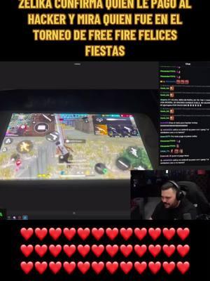 ZELIKA CONFIRMA QUIEN LE PAGÓ AL HACKER Y MIRA QUIEN FUE EN EL TORNEO DE FREE FIRE FELICES FIESTAS#freefire #freefirelatino #freefirelatam #wilmergaming #zelika #hectorino #manolov #hackerfreefire #torneofreefire 