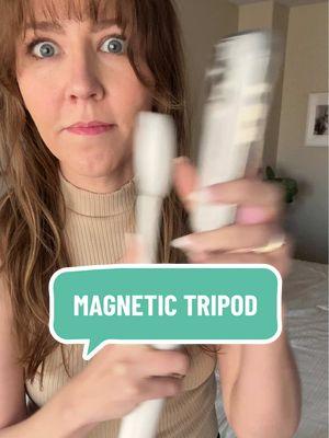 Replying to @KeganMcKenna | Coach | TTShop one of my favorite purchases and makes me feel crazy for waiting so long to upgrade to a magnetic tripod instead of pinching my fingers 😅💃🏻 #magnetictripod #tripodstand #TikTokShop #contentcreatortips #contentcreation #tripodsoftiktok 