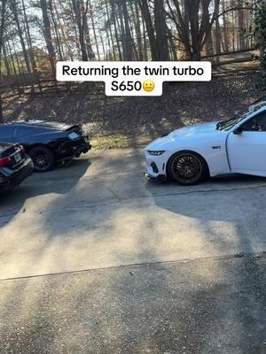 Talk about turn around time😤 @Harry.2.Fly @Ryan #stangry #mustang #carcommunity #s650 #carsoftiktok #moxyperformance #taillights #twinturbo #fyp 